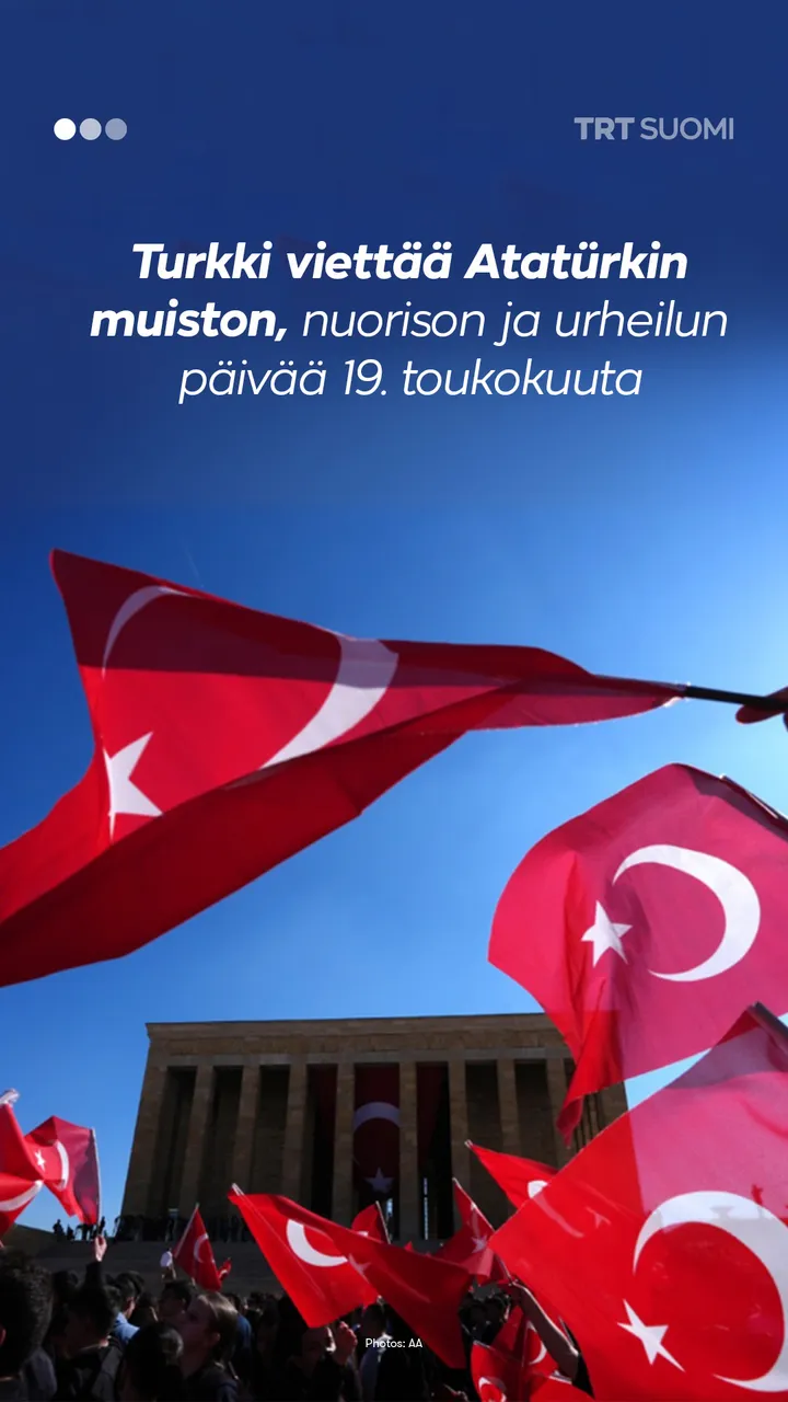 Turkki viettää Atatürkin, nuorison ja urheilun päivää